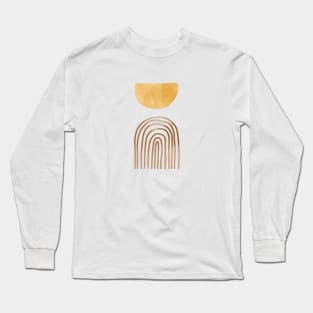 Scandinavian modern art Long Sleeve T-Shirt